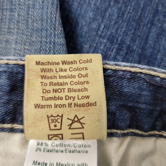 Big Star Sydney Boyfriend Coast Cowgirl Mid Rise Denim Blue Jeans Sz 29 - Picture 16 of 16